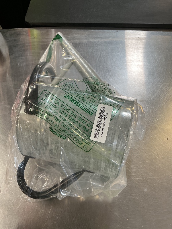 Photo 1 of 1 Gallon Watering Can for Plants, Watering Cans for Indoor&Outdoor Gardening, Galvanized Steel Watering Pot with Removable Spout, Metal Water Can with Ergonomic Movable Handle(Rustic Silver)