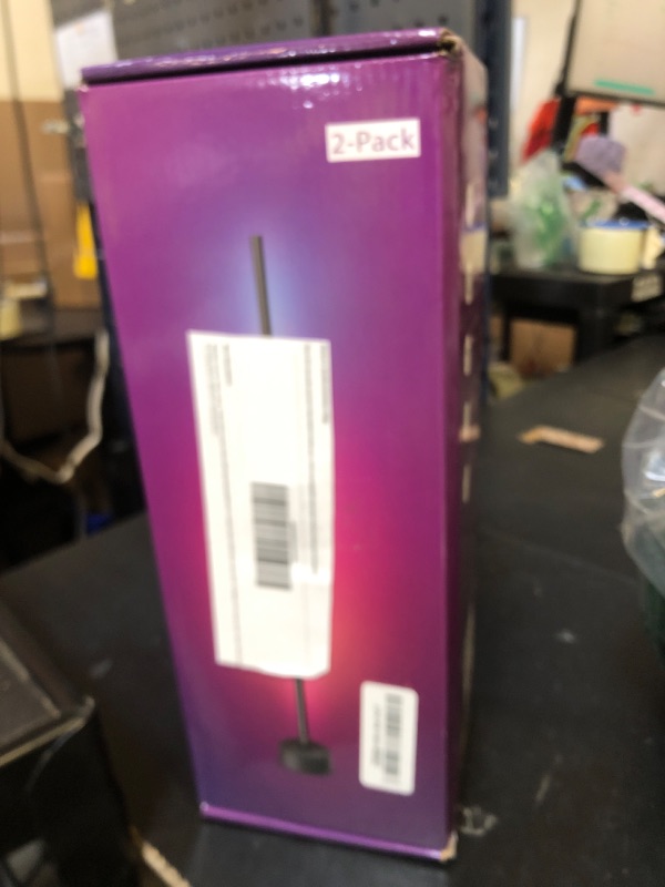 Photo 1 of Miortior Corner Floor Lamp, 2 Pack LED Corner Lamp with App/Remote/Button Control, Smart RGB Floor Lamp with 16 Million DIY Colors & 68+ Scene, Music Sync for Living Room, Bedroom, Gaming Room