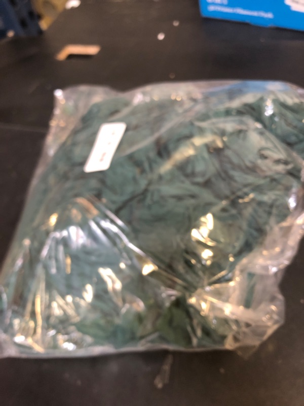 Photo 1 of 10 Pack Emerald Green Cheesecloth Table Runner Gauze Rustic Sheer 35 x 70 inch Dark Green Cheese Cloth Table Runners for Wedding Party Bridal Shower Decor