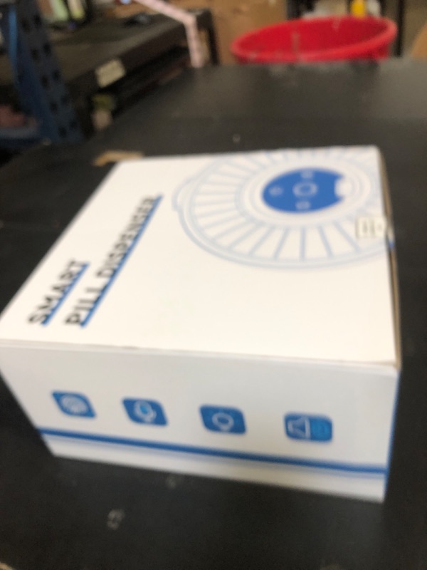 Photo 1 of Colorwing® 2025 Smart Pill Dispenser for Seniors - 31-Slot Automatic Medication Organizer with Bluetooth Alarms, Fingerprint & Mechanical Dual Lock, Daily Timed Dispenser (Elderly-Friendly Design)