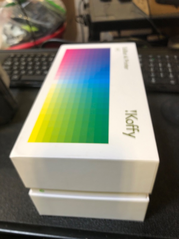 Photo 1 of iKoffy EdiBot, AI-Powered Portable Full-Color Food Printer, for Latte Art, Macaron Cookie DIY & Cake Decoration