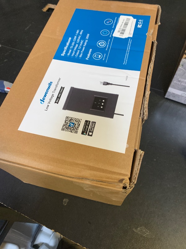 Photo 1 of DEWENWILS Smart Low Voltage Landscape Transformer 200W, 3 Independent Outputs, 120V AC to 12V/14V AC, Landscape Lighting Transformer with Schedule & Timer, Compatible with Alexa & Google Assistant