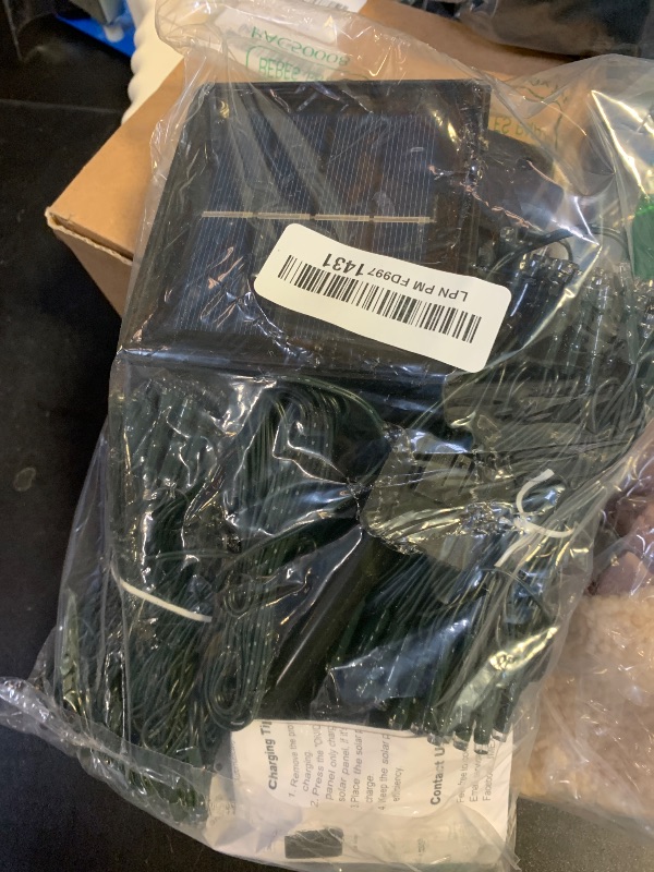 Photo 1 of JMEXSUSS 2 Pack Solar String Lights Outdoor Waterproof, Total 400 LED 151FT Solar Christmas Lights Outdoor, 8 Modes Christmas Light for Outside Patio Yard Tree Decorations, WhiteLPNPMFD9971431
