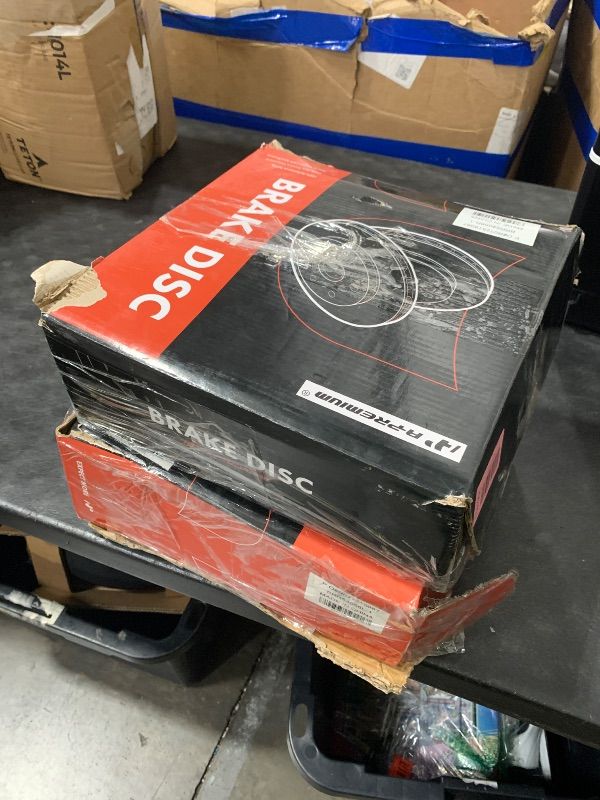 Photo 1 of A-Premium Front and Rear Disc Brake Rotors + Ceramic Pads Kit Compatible with Select Toyota Models - Corolla 2009-2019, 12-PC Set