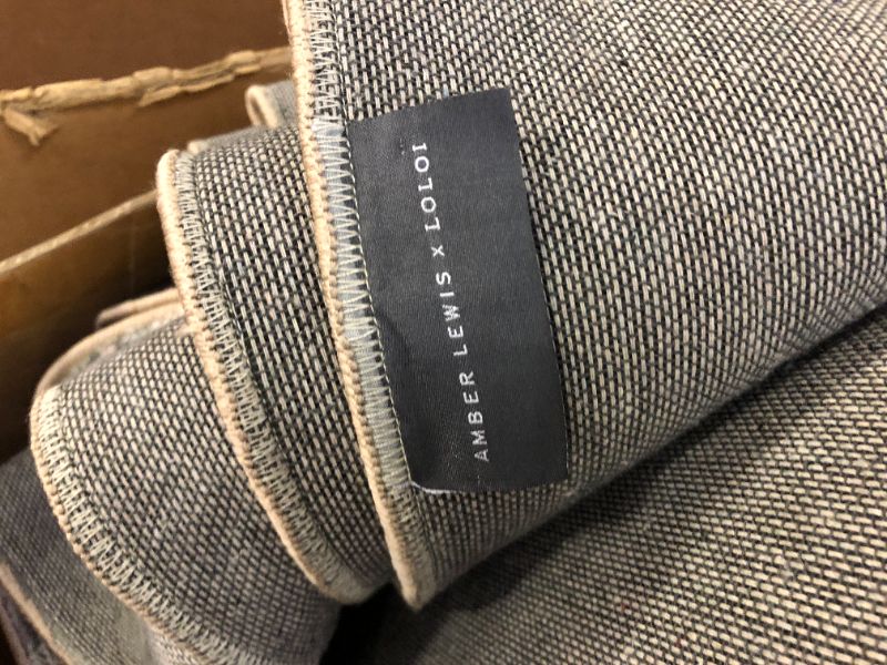 Photo 1 of **USED, NO PACKAGING** Loloi Amber Lewis Morgan Collection MOG-04 Sea/Sage 9'-6" x 13'-6" 38" Thick Area Rug feat. CloudPile, Neutral, Room Décor, Vintage Inspired, Livingroom, Bedroom, Dining Area