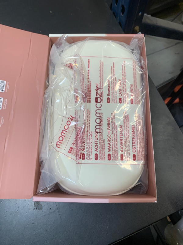 Photo 1 of Momcozy M5 Smart APP Controlled Wearable Breast Pump, Hands-Free Wireless Electric Pump, 3 Modes 9 Suction Levels, BPA-Free, Portable Lightweight, 24mm Flange, 2-Pack Cozy Red