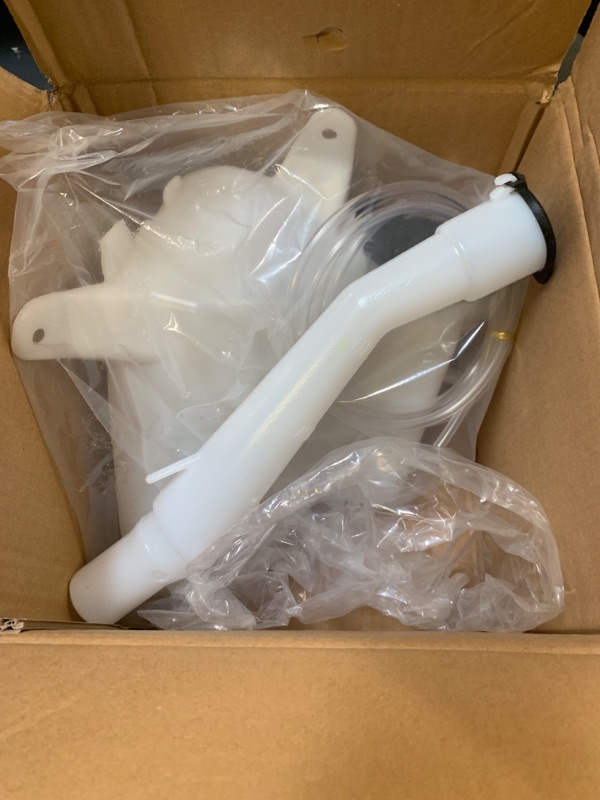 Photo 1 of YzusGomumu Windshield Washer Reservoir Tank with Cap No Bottom Sensor Hole Compatible with 1998-2004 Toyota Tacoma Replaces 85315-04050, for 2WD 4WD Models Without Cold Weather Package