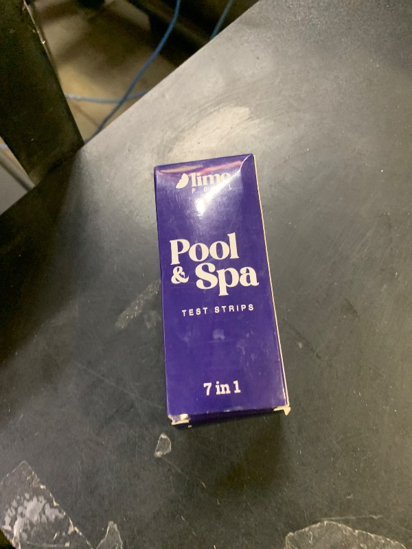 Photo 1 of LIME POOL 162 Pcs 7-Way Hot Tub, Spa & Pool Test Strips - Accurate Readings in 15 Seconds