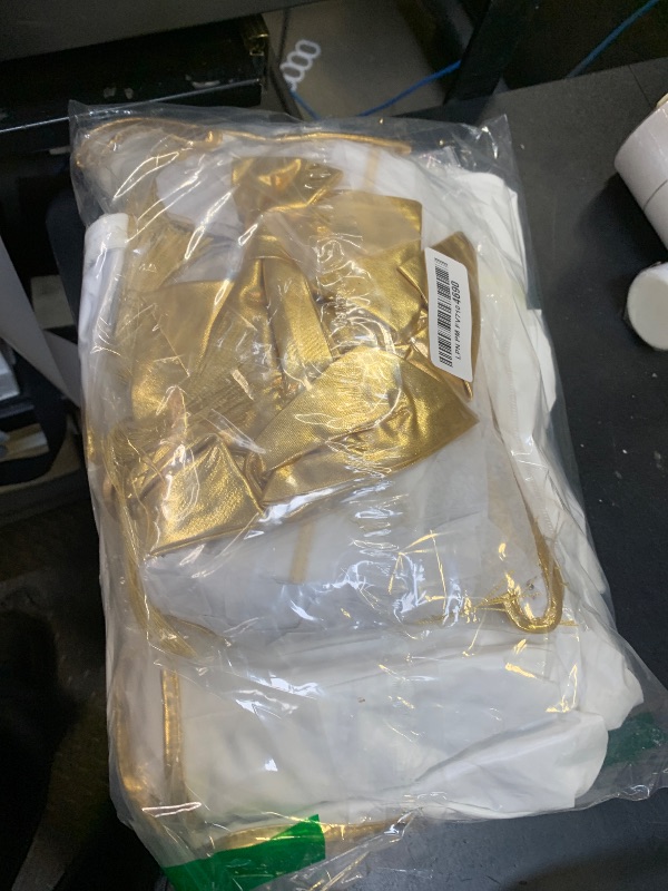 Photo 1 of C-ZOFEK Dance Group Anime Cosplay Costume White Performance Outfits Women Halloween Party Set (X-Large)