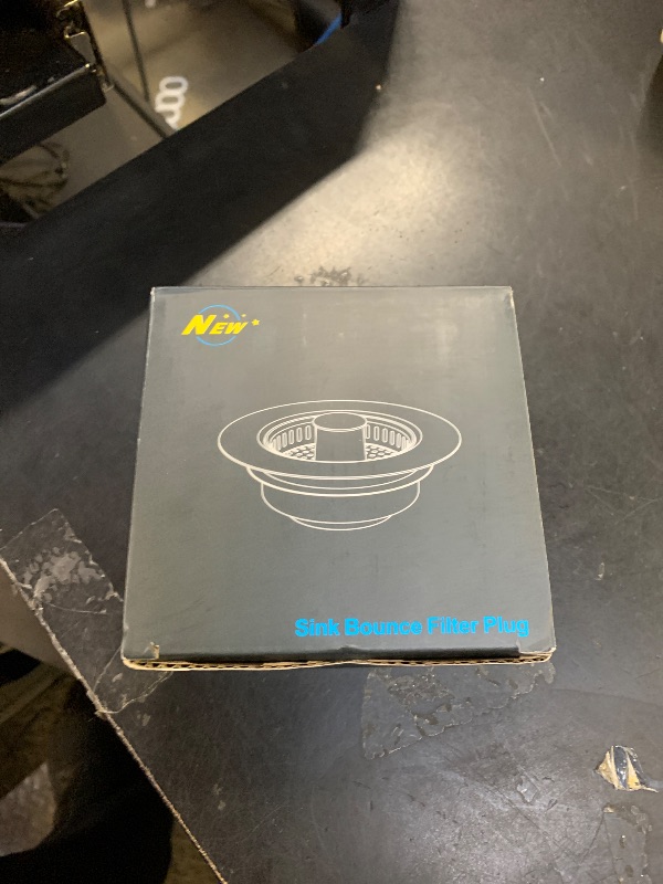 Photo 1 of 3-in-1 Kitchen Sink Drain Strainer Stopper, Upgraded Stainless Steel Sink Plug with Anti-Clog Filter Basket, Fits Standard 3-1/2 Inch Drain Hole, Pop Up Garbage Disposal Cover Food Catcher