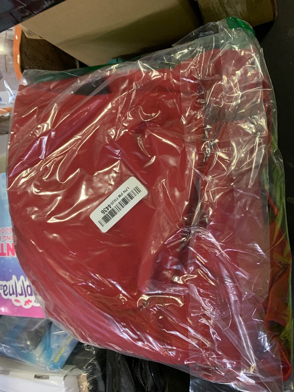 Photo 1 of Mercer Culinary M60018RDBL Millennia 3/4 Sleeve Men's Cook Jacket, Red with Black Accents, Large