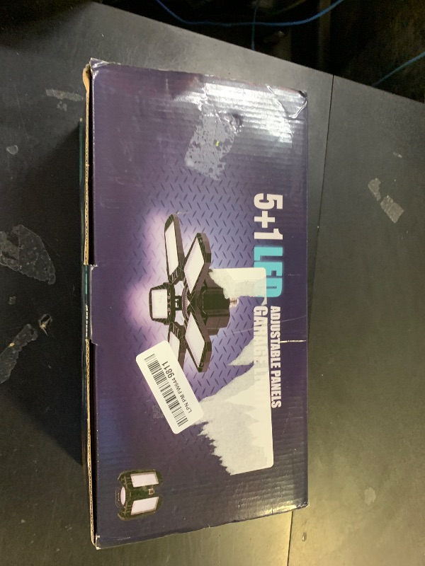 Photo 1 of [Upgraded] DooVii 2-Pack LED Garage Light,400 Watt Equivalent 6500K,Cool Daylight White LED Area Light,E26/E27 Medium Base,for Outdoor Factory Warehouse Barn Backyard and More,Super Bright