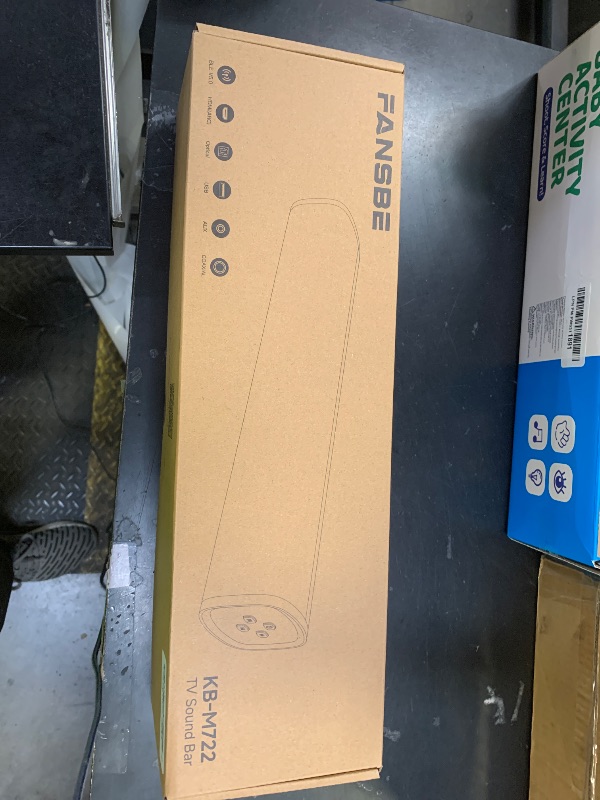 Photo 1 of HDMI Sound Bar Smart TV, Home Theater Surround Sound Bars, TV Speakers Sounds Bar Bluetooth HDMI AUX OPT COAX USB Home Audio Surrounds Sounds System For PC Projector Game News/Music/Movie, Black