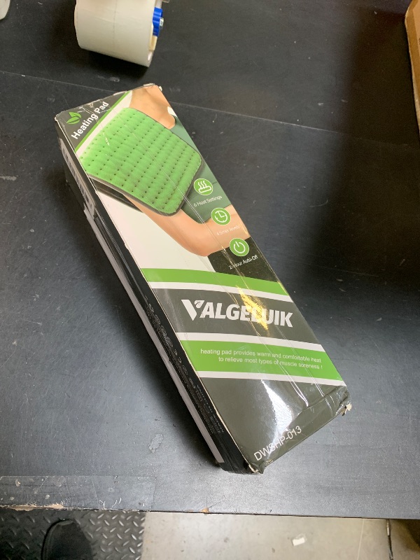 Photo 1 of VALGELUIK Heating pad for Back Pain Relief, Heating Pads for Neck, Shoulder, Fathers Mothers Day Gifts for Women, Men, Dad, Mom, Auto-Off,Machine Washable, Moist Dry Heat Options, Extra Large 12"x24"