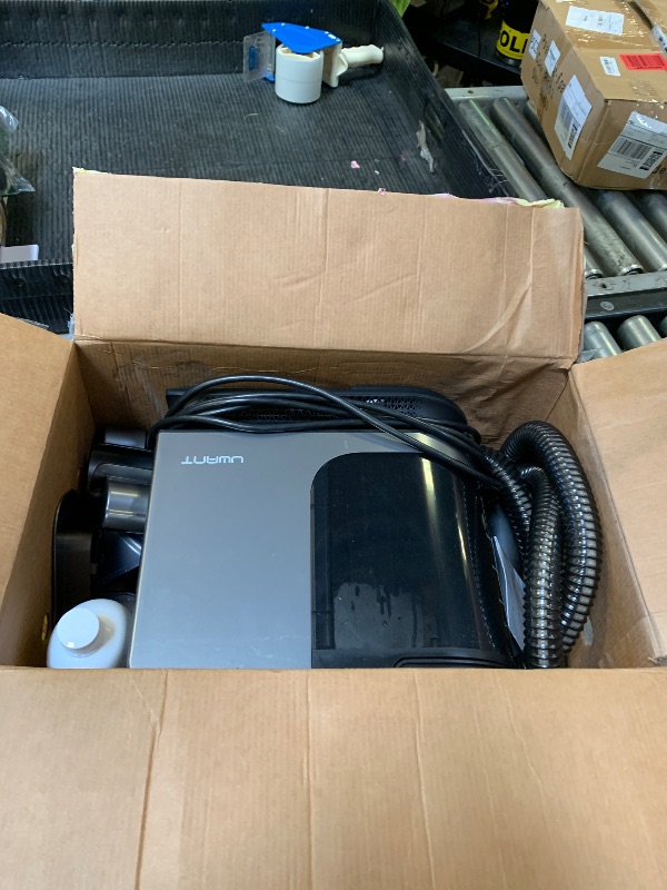 Photo 1 of uwant Portable Carpet Cleaner with Steam& Heating System 18Kpa Powerful Suction Carpet Cleaner with 4 Cleaning Tools& Solution 2 in 1 Upholstery Cleaner Steam Cleaner for Pets, Car (Old version)