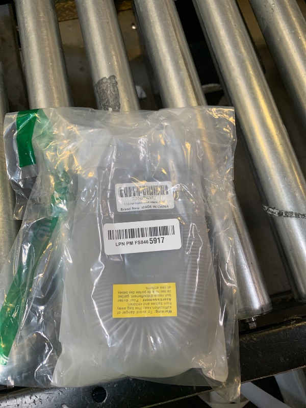 Photo 1 of 1-1/2 Inch Flexible Sink Drain Pipe, Scalable 13-33.5 Inch P Trap Pipe, Kitchen Sink Drain Kit?Bathroom Sink Drain, Contains 1-1/4 Inch Adapter (Gray)