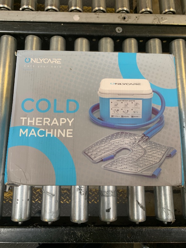 Photo 1 of Ice Machine for Knee After Surgery, Portable Cold Therapy Machine, Program Timer Ice Therapy Machine with Quiet Pump, Cold Compress Pad for Ankle, Arm Joints, Sports Injuries, Cryotherapy Pain Relief