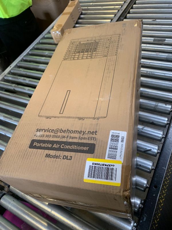 Photo 1 of FLOWBREEZE 24" Windowless Portable Air Conditioner, 15H Timer&120°Oscillation, 3-IN-1 Portable AC Unit with Remote, 2Gal Tank, 3 Modes & Speeds, Ultra-Quiet Ventless Swamp Cooler for HomeOffice, Milk