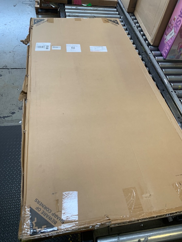 Photo 1 of Lumizone Extra Tall Cat Gate 61.02" High Pressure Mounted Extra Wide 2025 New (17 Sizes) 1.37" Gap No Drilling Auto-Close One-Handed Operation Tall Pet Gate for Dogs(Black, 61.02" H x 29.92"-34.24" W)