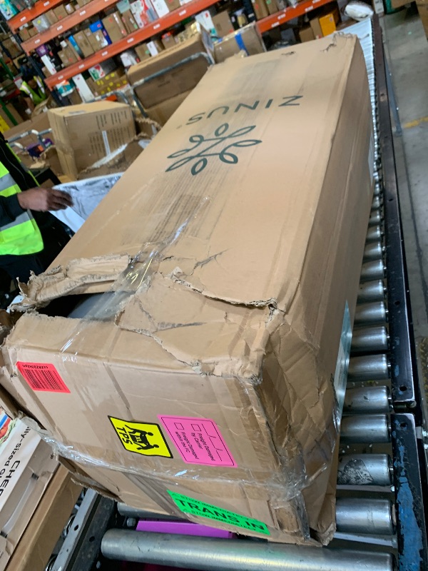 Photo 1 of Zinus Lumbar+ Premium 14 Inch Memory Foam Mattress, Lumbar Support, Targeted Pressure Relief, Cooling Gel and Green Tea, Cool-to-The-Touch Cover, Medium Firm Feel, CertiPUR US Certified, King