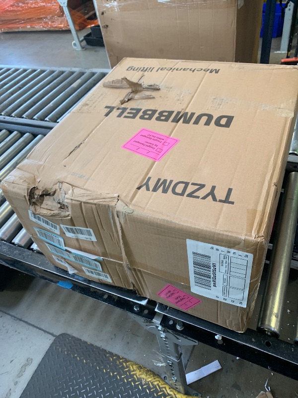 Photo 1 of TYZDMY Adjustable Dumbbells Set of 2?Free Weights Dumbbells Set?Adjustable Dumbbell Set?52.5 lbs pair 105 lbs?15 in 1?for Men/Women Gym Equipment for Home Strength Training Equipment