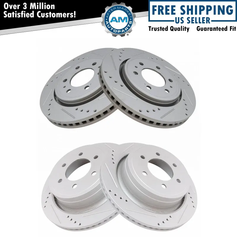 Photo 1 of Front & Rear Brake Rotors Set For 2012-2018 Ford F-150