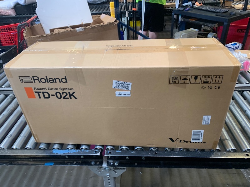 Photo 1 of Roland TD-02K V-Drums | Entry-Level Compact Electronic Drum Kit with Expressive Playability, Noise-Reducing Features, Height-Adjustable Stand & Optional Bluetooth Expansion | Onboard Coach Function