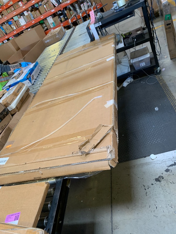 Photo 1 of OHTOMO 32"x 80" 5-Panel Slab Door, Interior French Door Slab Shaker, Pre-Assembled Solid Core Panel w/o Prehung Jamb, for Pantry Closet Laundry Bedroom, Paintable White Primed Surface