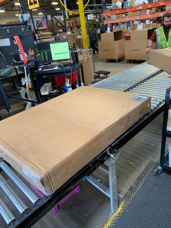 Photo 1 of Amazon Basics Furniture Style Dog Crate, 48 Inches