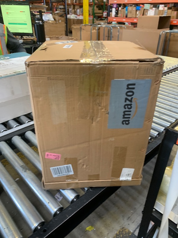 Photo 1 of XHKJYSDP Cube Display Pedestal Stand for Bridal Shop, Square White Display Risers Columns, Party Event Decor Platform Base Showcase for Comic-Con Home Shop Boutiques (11.8*11.8*15.7in)