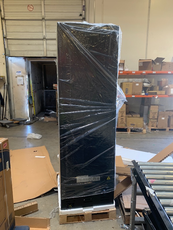 Photo 1 of ORYMUSE 200 Bottle Upgrade Wine Cooler Refrigerator - 24 Inch Large Capacity Wine Fridge Built-In Freestanding, with Quiet Compressor, Professional Temperature Control & Wine Cellar - Black