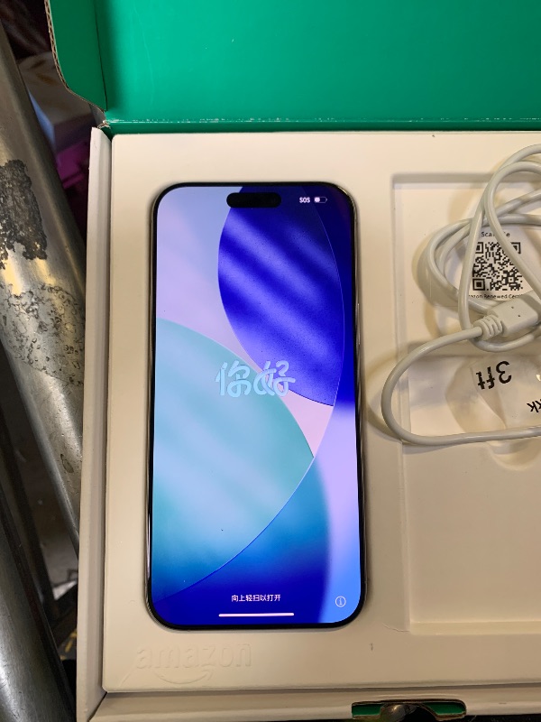 Photo 1 of Apple iPhone (Renewed Premium) 16 Pro Max, US Version, 256GB, Natural Titanium - Unlocked