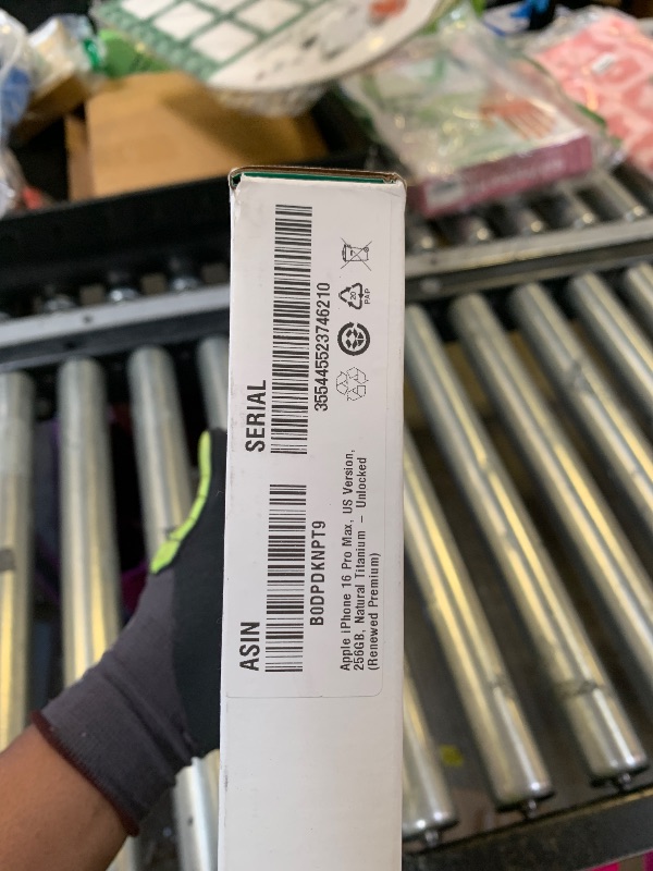 Photo 1 of Apple iPhone (Renewed Premium) 16 Pro Max, US Version, 256GB, Natural Titanium - Unlocked