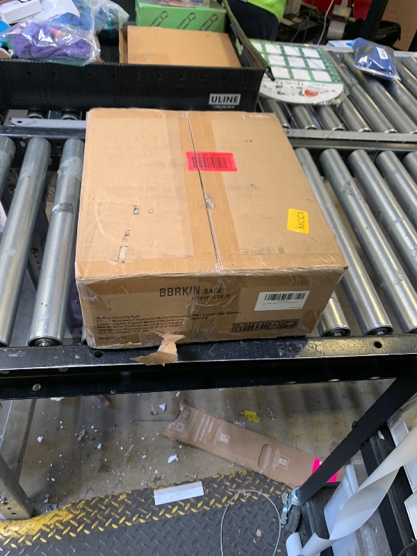 Photo 1 of Biometric Fingerprint safe, Slide-Away Handgun Safe for Two Pistols Storage Drawer Safe for Home and Vehicle (Biometric Safe)