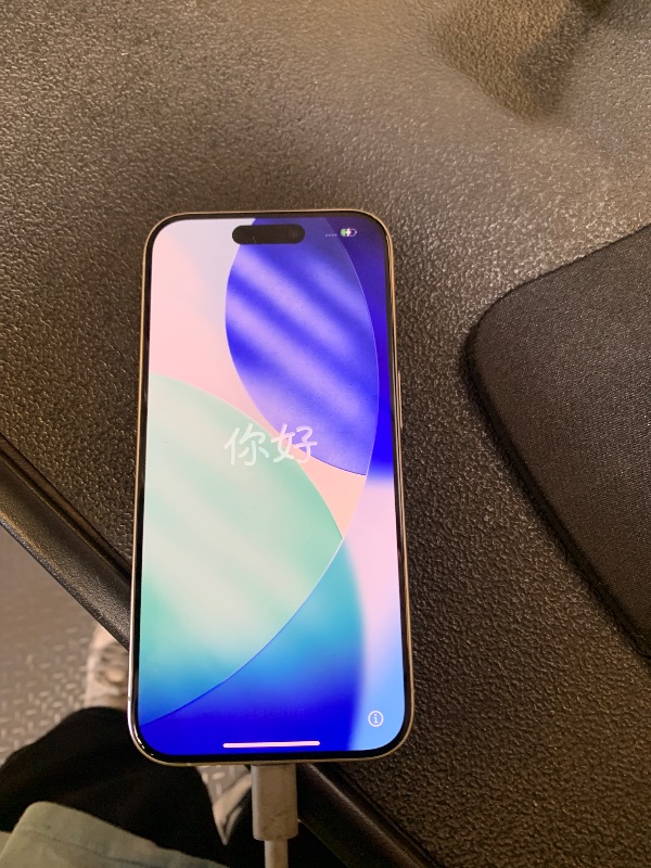 Photo 1 of Apple iPhone 15 Pro, 256GB, White Titanium - Unlocked (Renewed)