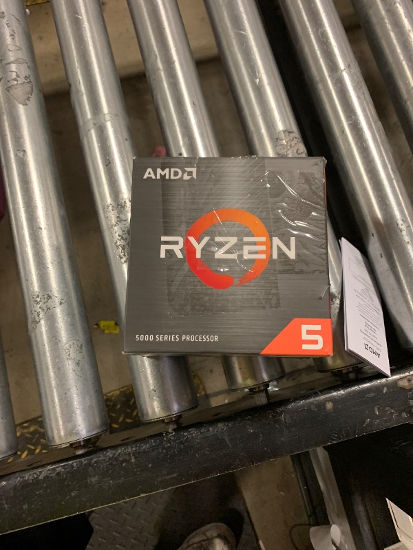 Photo 1 of AMD Ryzen 5 5500 6-Core, 12-Thread Unlocked Desktop Processor with Wraith Stealth Cooler