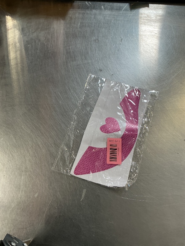 Photo 1 of 1 Pairs Devil Eye Car Reflective Stickers,Funny High Intensity Night Safety Sign Window Decals for Truck Bumper Car Stickers (Pink)