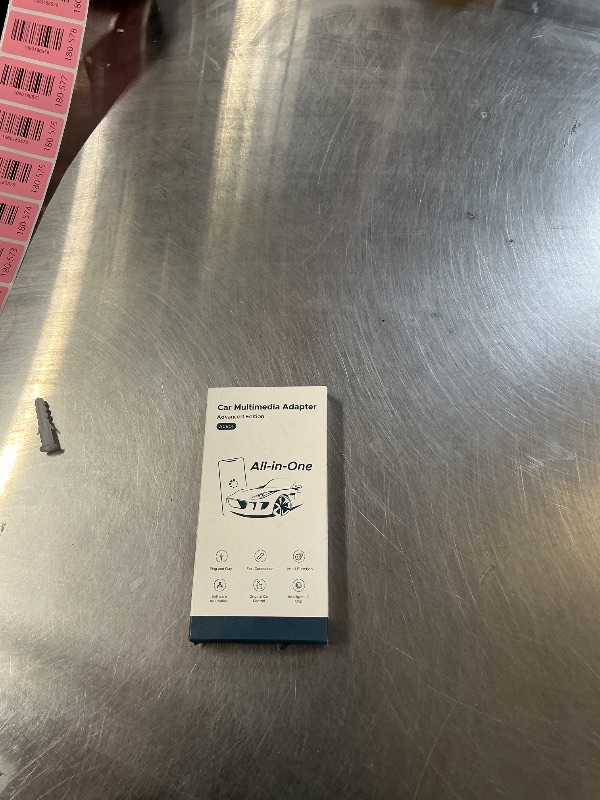 Photo 1 of 4-in-1 Wireless CarPlay Adapter for Streaming Netflix/YouTube/TikTok/TF Card, 2026 Magic Video AI Box & Android Auto Dongle [Dual Band WiFi, Bluetooth 5.3] Plug & Play, Fits for OEM Wired Car Play Car