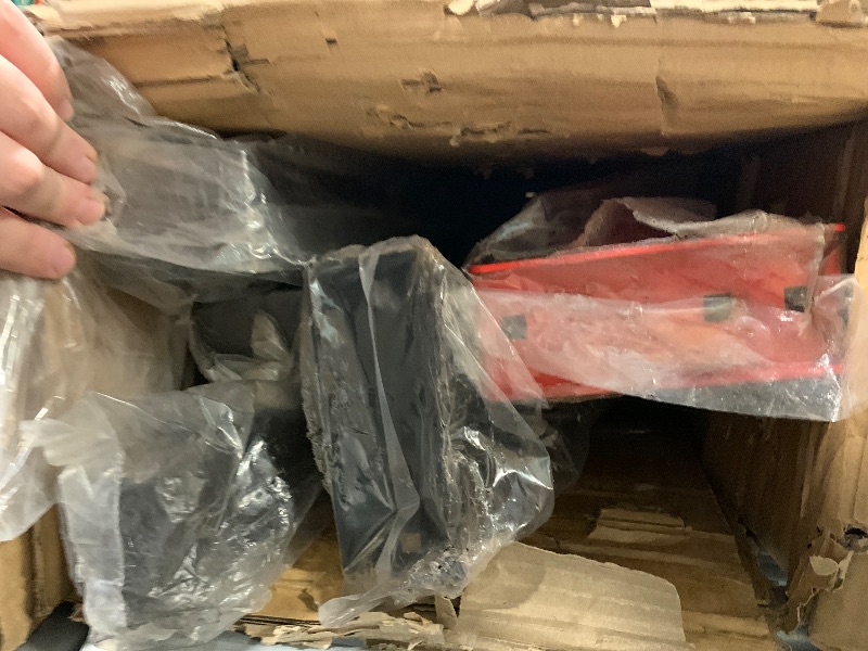 Photo 1 of (4/17/2026 ***FINAL SALE/NO RETURN, SOLD AS PARTS***)
Fitvids Home Gym Parts – Multiple colors – Part Only: Box #8 – Black/Red