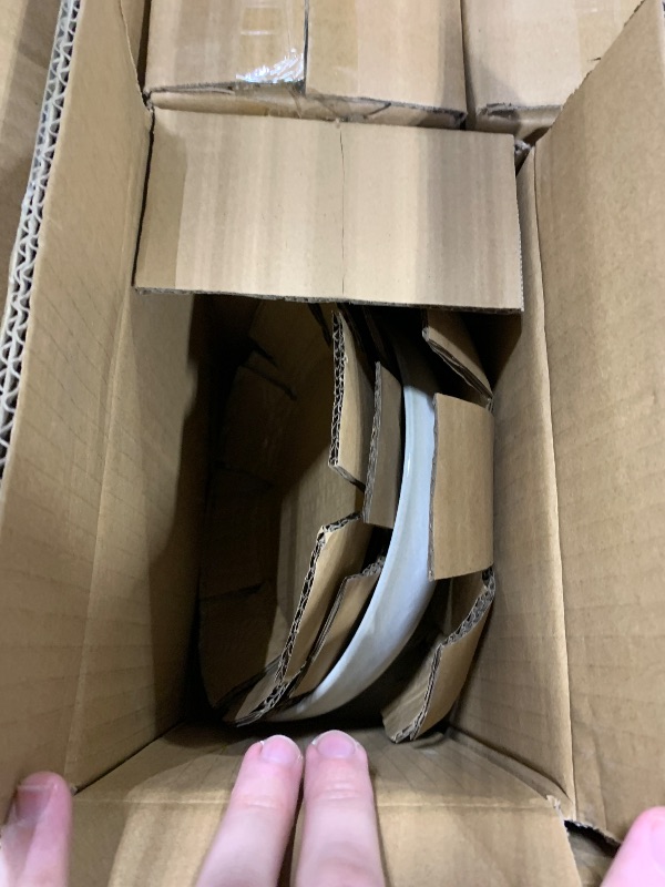 Photo 1 of *** missing some dishes*** GBHOME 32 Pieces Double Bowls Ceramic Dinnerware Sets for 8, Stoneware Plates and Bowls Set with Reactive Glaze, Scratch Resistant Stoneware Dishes Set, Dishwasher & Microwave Safe