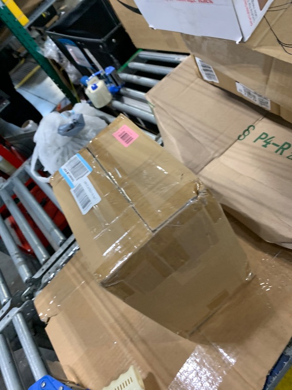View 2 of ***ONLY 2 LARGE BINS IN BOX, SELLING FOR PARTS, FINAL SALE***SKTEET Set of 8 Clear Plastic Storage Bins, 4 Large and 4 Small Stackable Storage Containers for Pantry Organization and Kitchen Storage Bins,Home Edit and Cabinet Organizers***ONLY 2 LARGE BINS