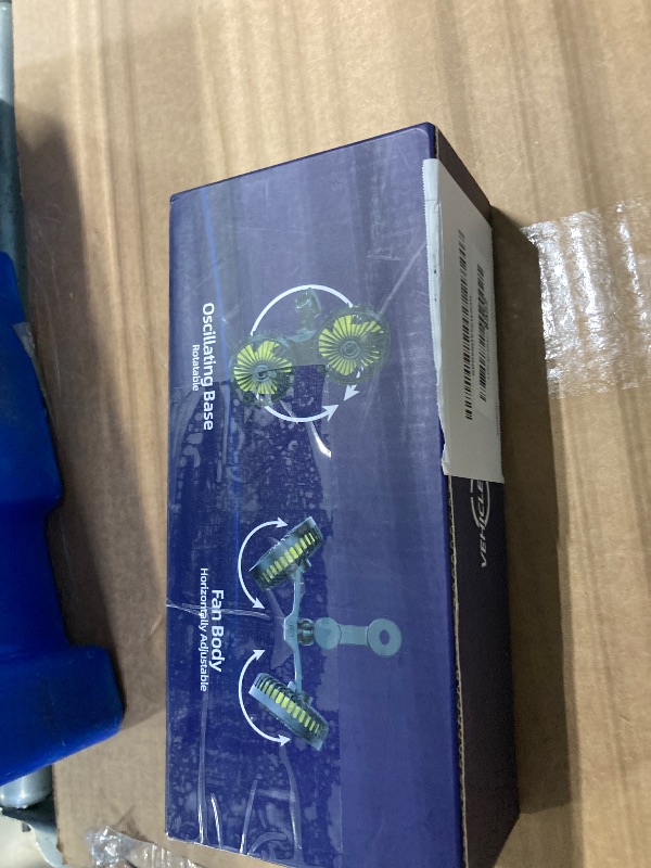 Photo 1 of **MISSING CLIP**
Hayousui USB Car Cooling Fans for Backseat: Dual Head Car Fan for Kids 3 Speeds 360° Rotatable Vehicle Rear Headrest Fans 5V/2A Powerful Electric Air Circulation Fan for Sedan SUV RV Truck (USB Plug)