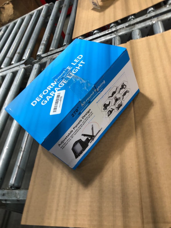 Photo 1 of *** only comes with 1 !!!***** ANYPOWK LED Garage Lights 4 Pack - 6000 Lumen 6500K Daylight 60W, Three Leaf Led Garage Ceiling Lights
