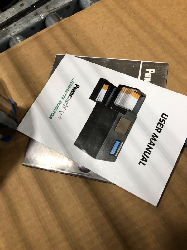 Photo 1 of **** VERY USED UNABLE TO TEST *** Powermatic V+ Electrical C********Injector Machine with Hopper and Auto Tube Loading