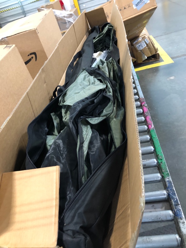 Photo 1 of *** STOCK PHOTO SIMILAR NOT EXACT***Garvee 10x20 Pop Up Canopy Tent Outdoor Canopy One-Person Set Up Heavy Duty Commercial Instant Tent Shelter, 6-Sidewall+Green