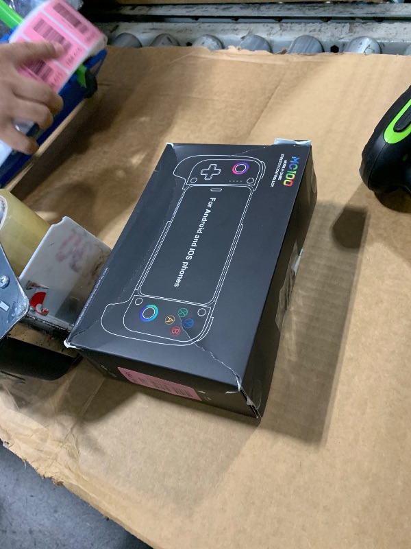 Photo 1 of ?Anti-Drift & Fast-Connect?Wireless Game Controller for iPhone/Android | Hall Joysticks Bluetooth Phone Controller, For Cloud Gaming, Genshin Impact, PUBG, Roblox, Call of Duty Mobile Gamers,White