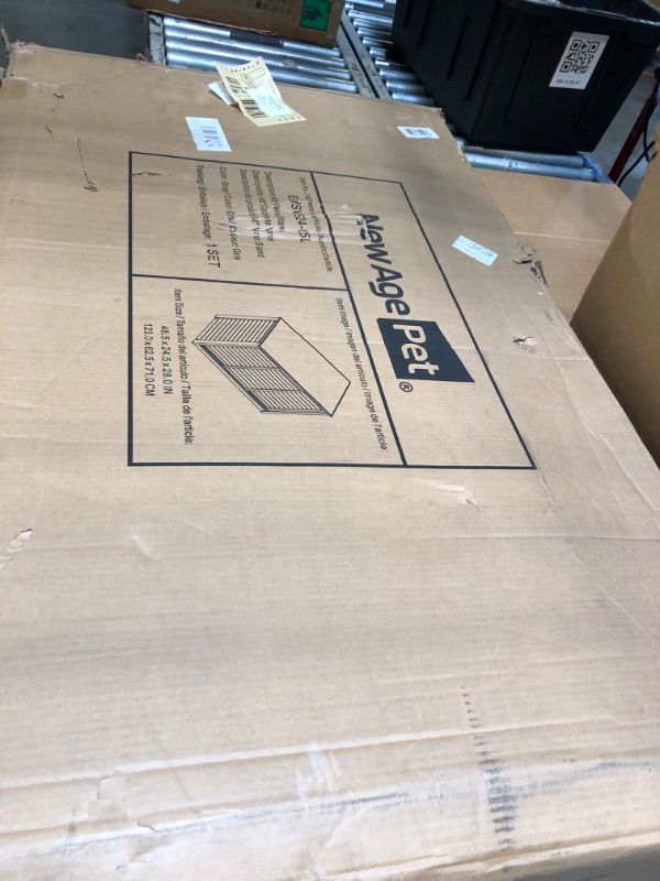 Photo 1 of ****FINAL SALE. NO RETURN!!! NO ENCLOSURE!! VIEW COMMENTS****
New Age Pet ECOFLEX Large Reptile Enclosure with Matching Cabinet Stand Set in Grey