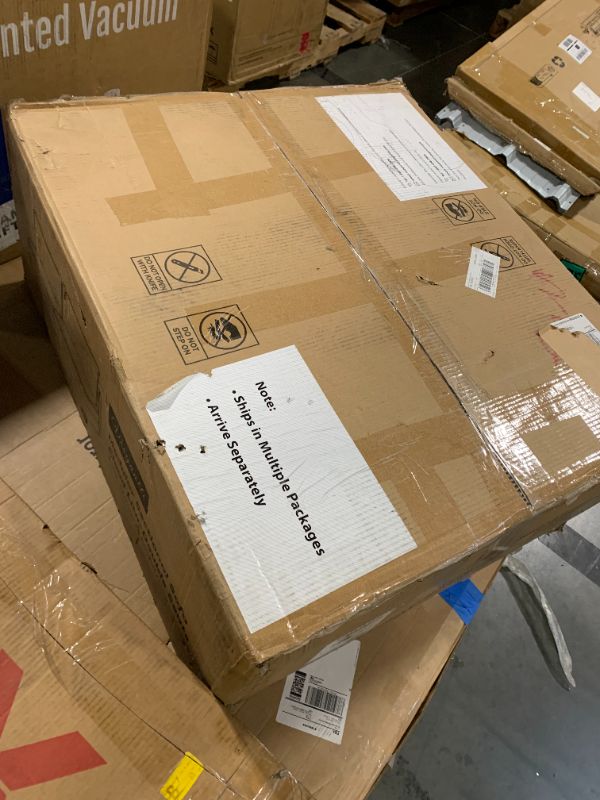 Photo 1 of (4/10/2026 ***FINAL SALE/NO RETURN, SOLD AS PARTS***)
Kalafini 153" Boneless Couches for Living Room, U-Shaped Deep Seat Cloud Couch, 6 Seater Modular Sectional Sofa, Comfy Plush Corduroy Convertible Oversized Couches, No Assembly Required, Blue-Grey