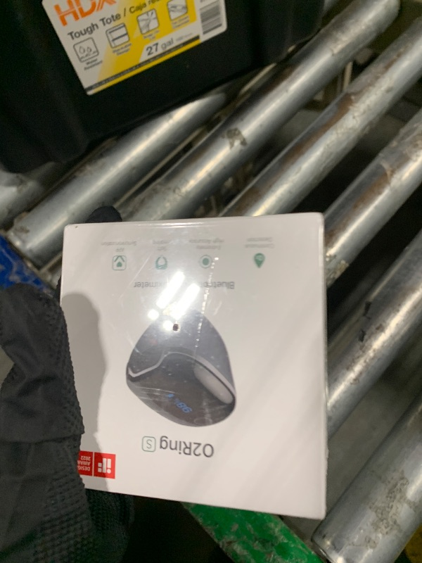 Photo 1 of ** FACTORY SEALED** ** Wellue O2Ring-S Oxygen Monitor with Vibration Reminder, Bluetooth Pulse Oximeter Tracks SPO2 and Pulse Rate, 24 hrs Battery Life, 4*10 Hours Built-in Memory, Rechargeable Pulse Ox with Free PC & APP