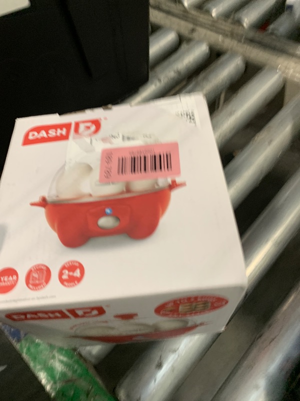 Photo 1 of ** MISSING PARTS** DASH Rapid Egg Cooker: 7 Egg Capacity Electric Egg Cooker for Hard Boiled Eggs, Poached Eggs, Scrambled Eggs, or Omelets.